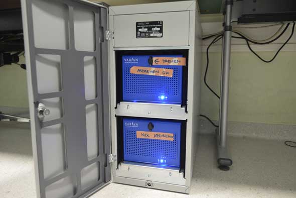 RGSC cabinet with real-time node and workstation
