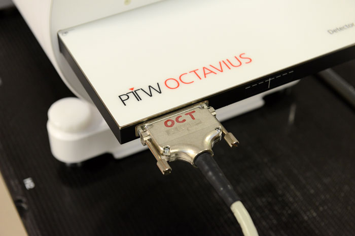 Connector on OCTAVIUS Detector 1500